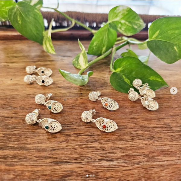 Knotted Grace earrings